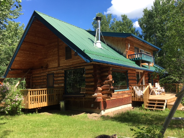 Off Grid Land Log Cabin For Sale Parkland County Sw Of